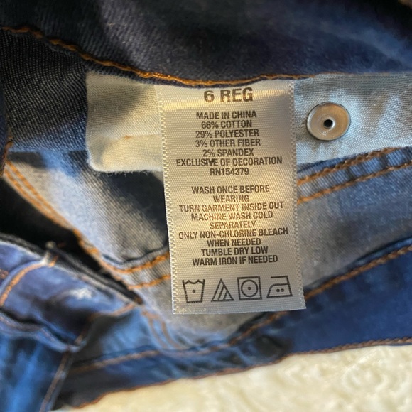 Aeropostal high waisted jeggings skinny jeans - size 6 - Picture 2 of 4